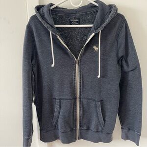 Abercrombie and fitch men’s full zip hood (XS)